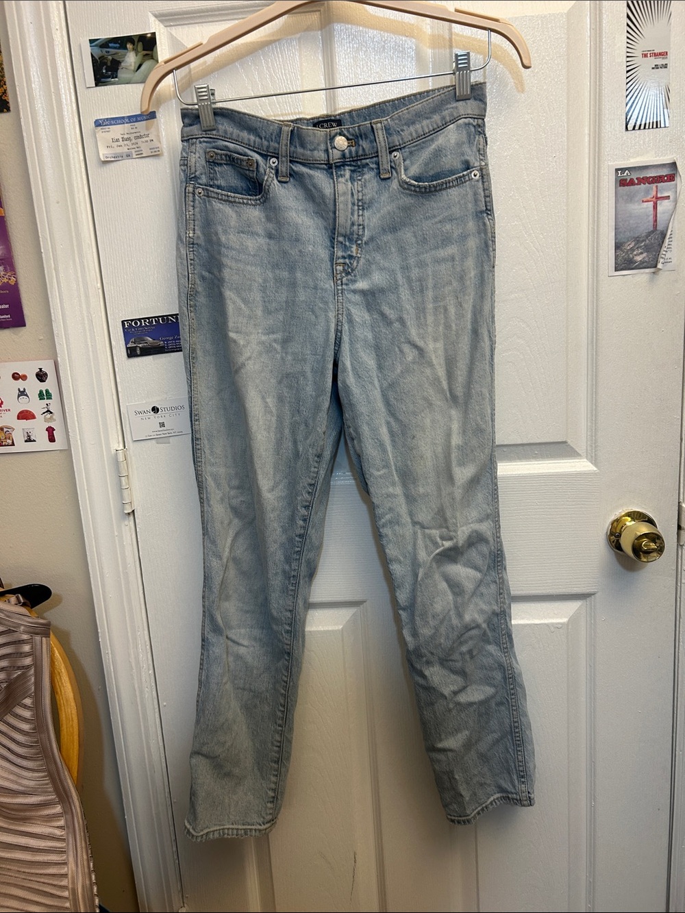 J. Crew Light Blue Straight Leg Jeans